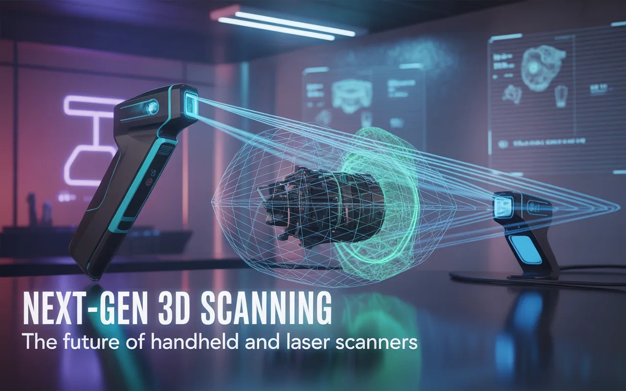 Next-Gen 3D Scanning: The Future of Handheld and Laser Scanners